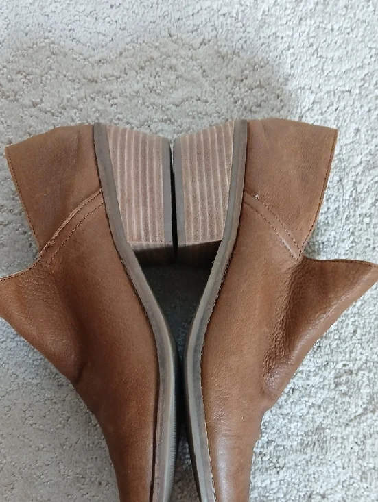 Lucky Brand Brown Leather Ankle Booties - Picture 5 of 10